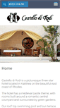Mobile Screenshot of castellodirodi.com